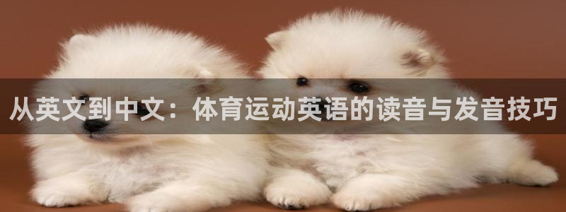 J9官网下载联系电话：从英文到中文：体育运动英语的读音与发音