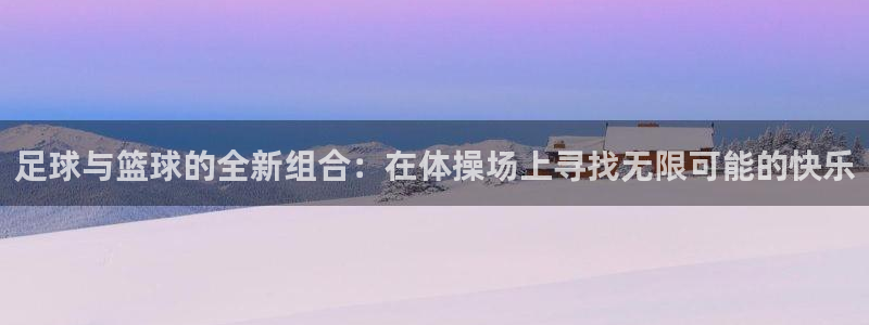 J9官网下载招商电话号码是多少啊：足球与篮球的全新组合：在体